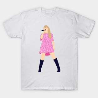 Anti-Hero Midnights Eras Pink T-Shirt Dress T-Shirt